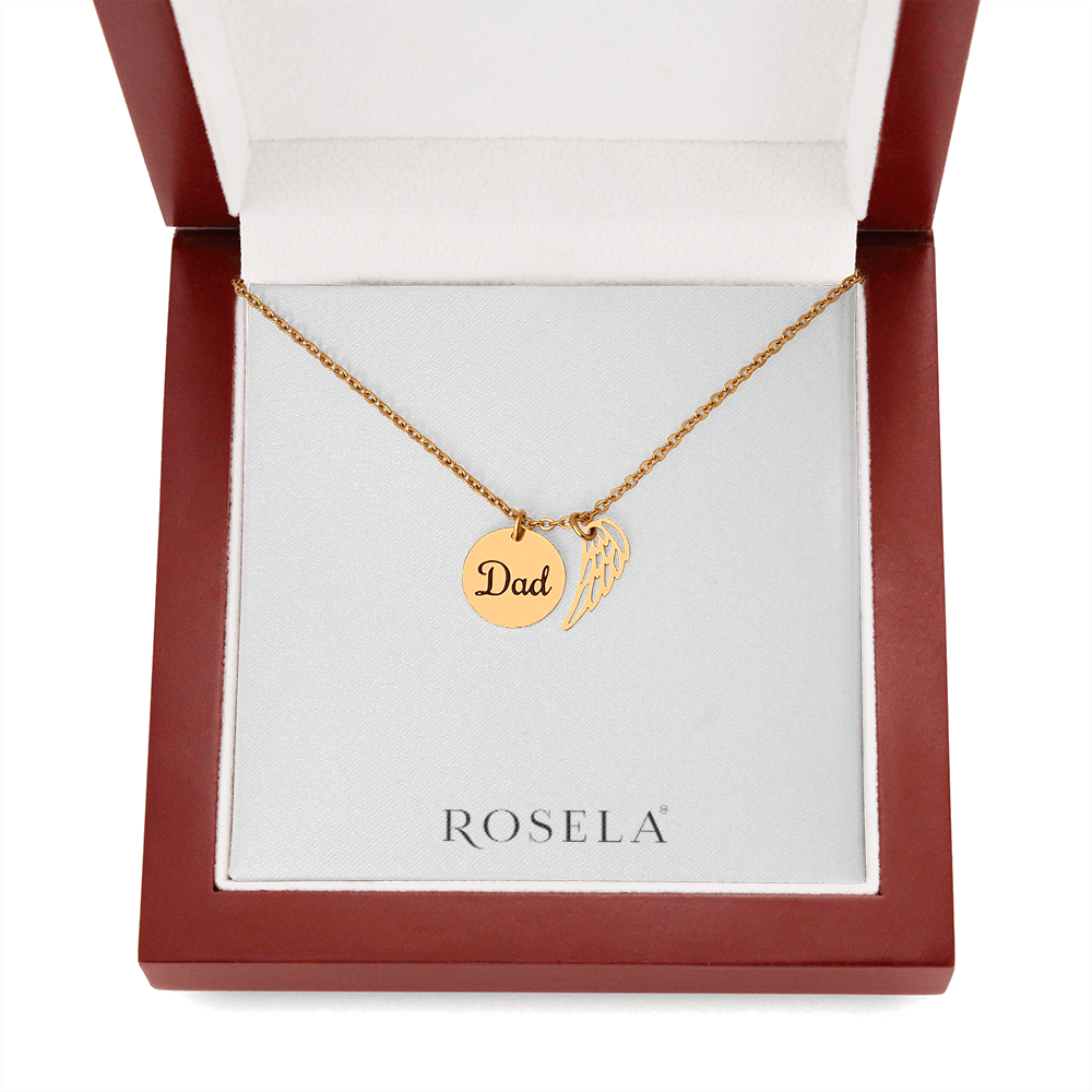 Gold Dad Necklace