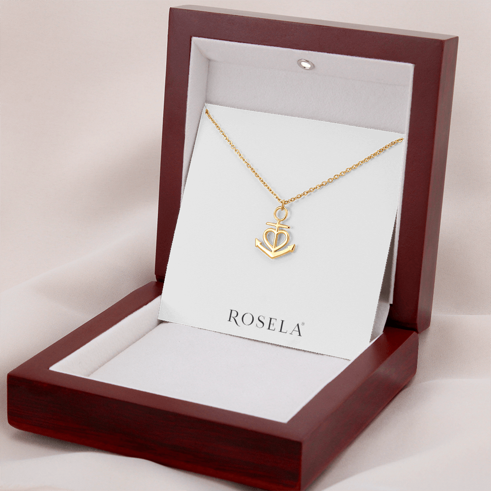 Anchor Gold Necklace