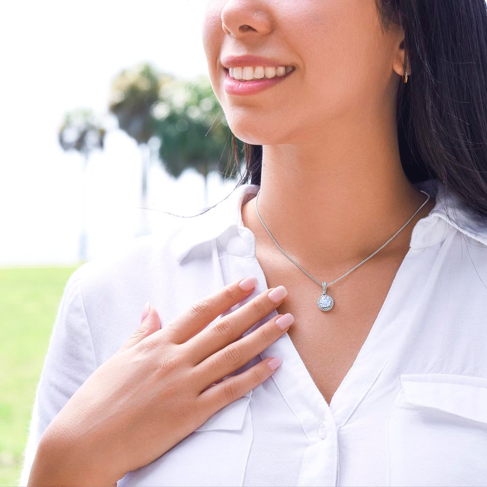 Eternal Hope White Gold Necklace