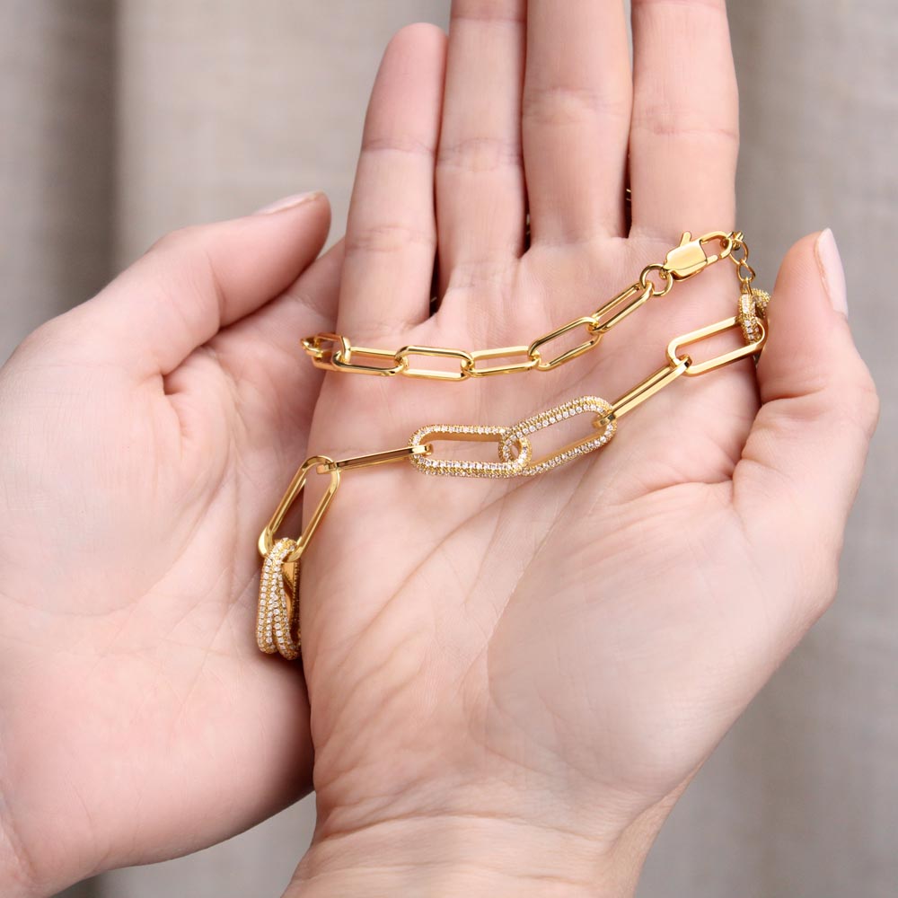 Paperclip Chain Necklace