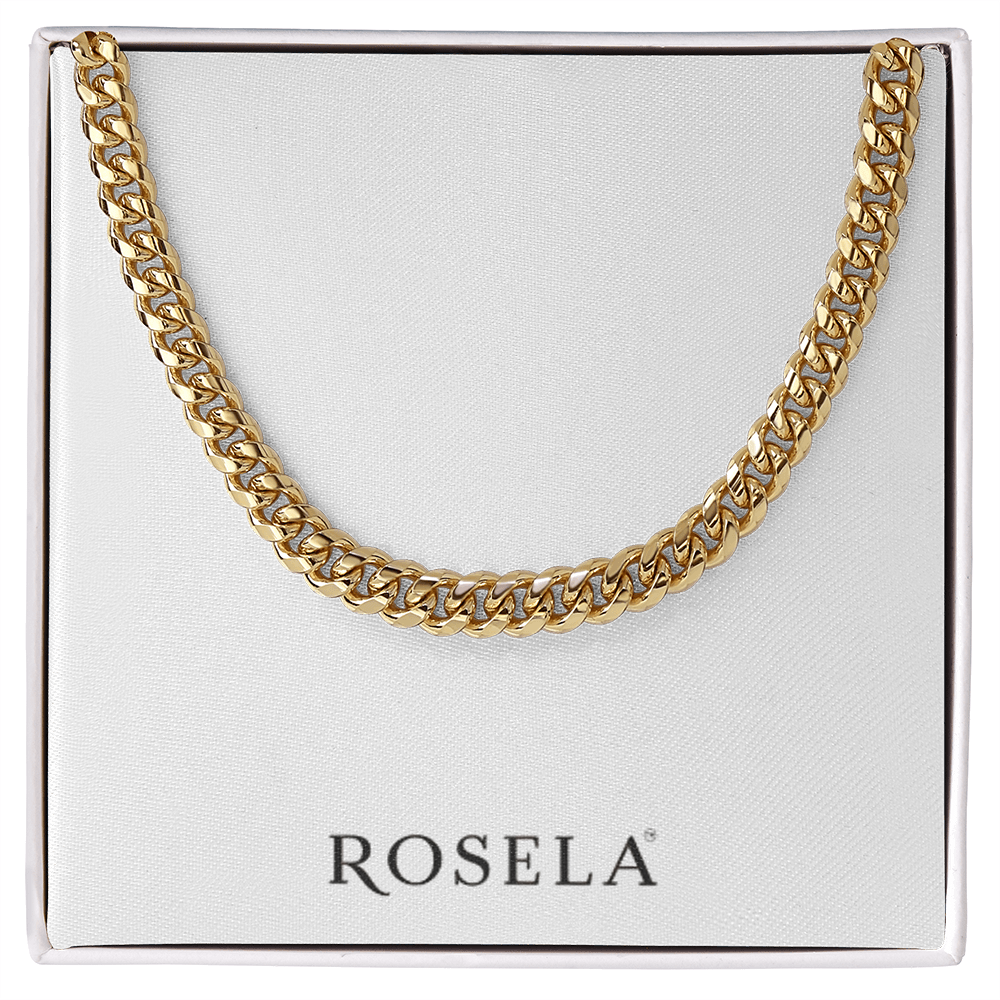 Gold Cuban Link Chain