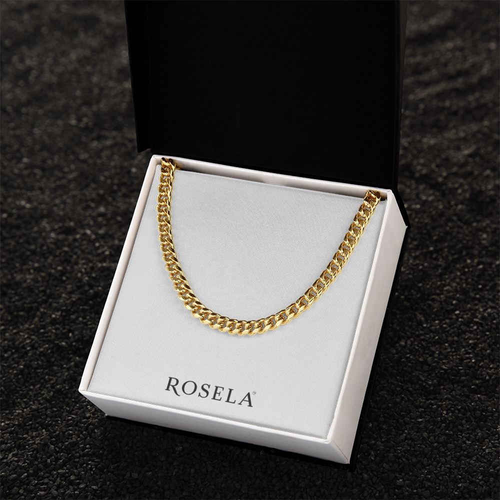 Gold Cuban Link Chain