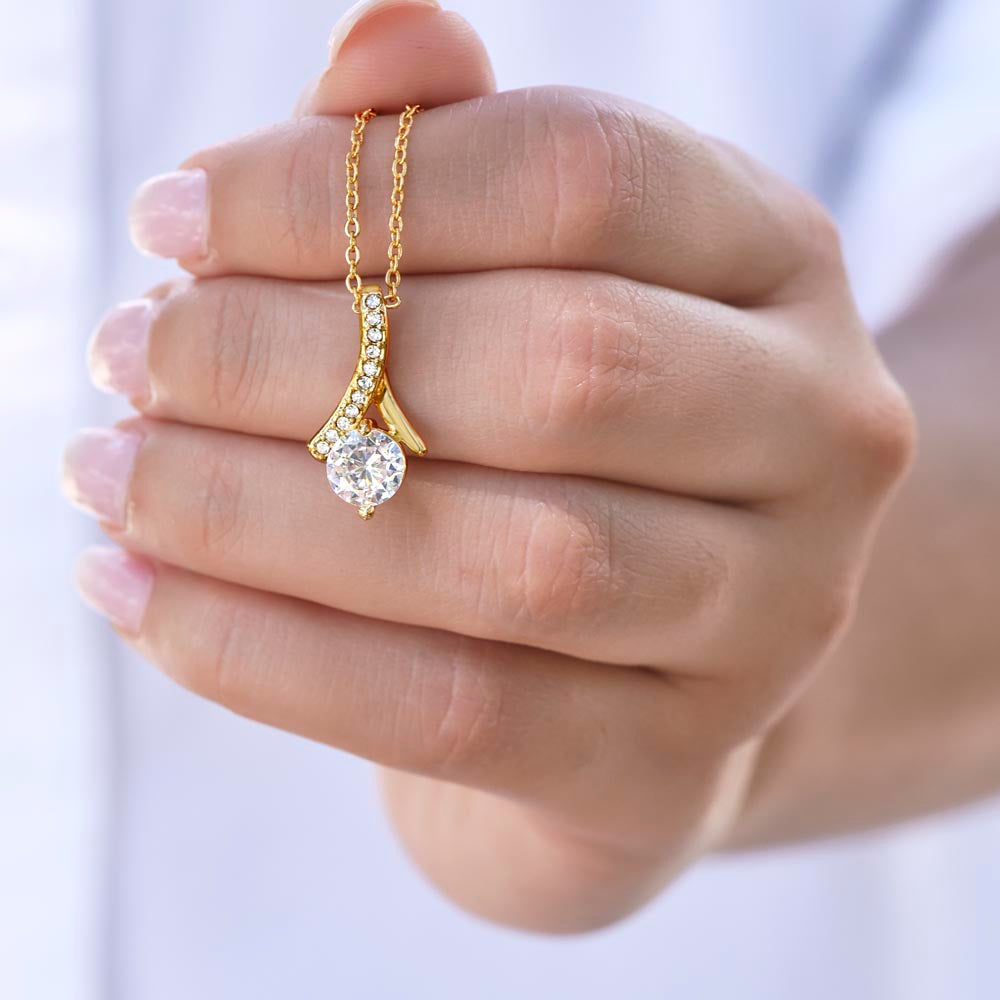 Alluring Beauty Gold Necklace
