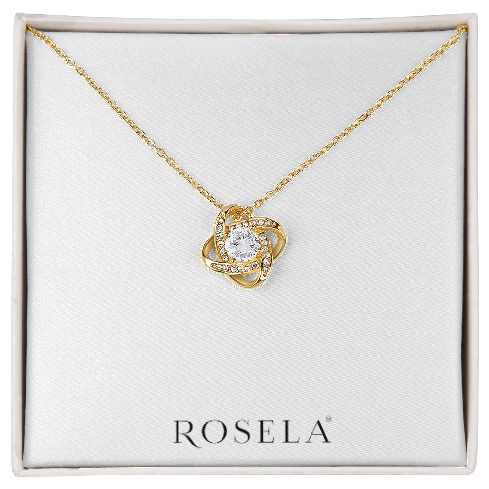 LoveKnot Gold Necklace