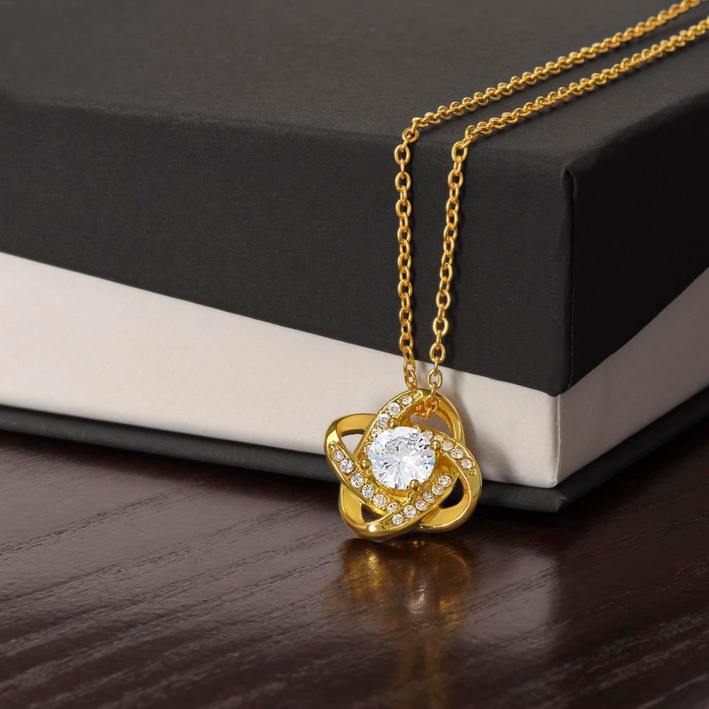 LoveKnot Gold Necklace
