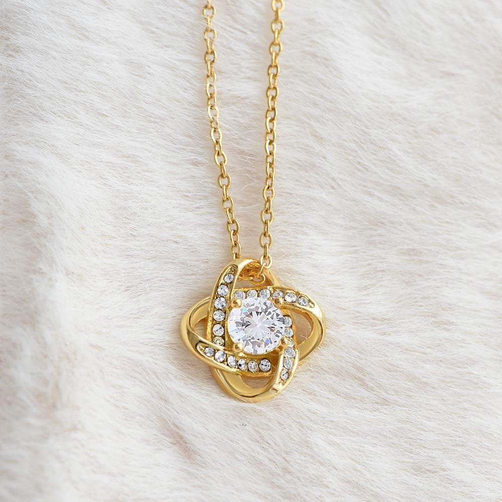 LoveKnot Gold Necklace