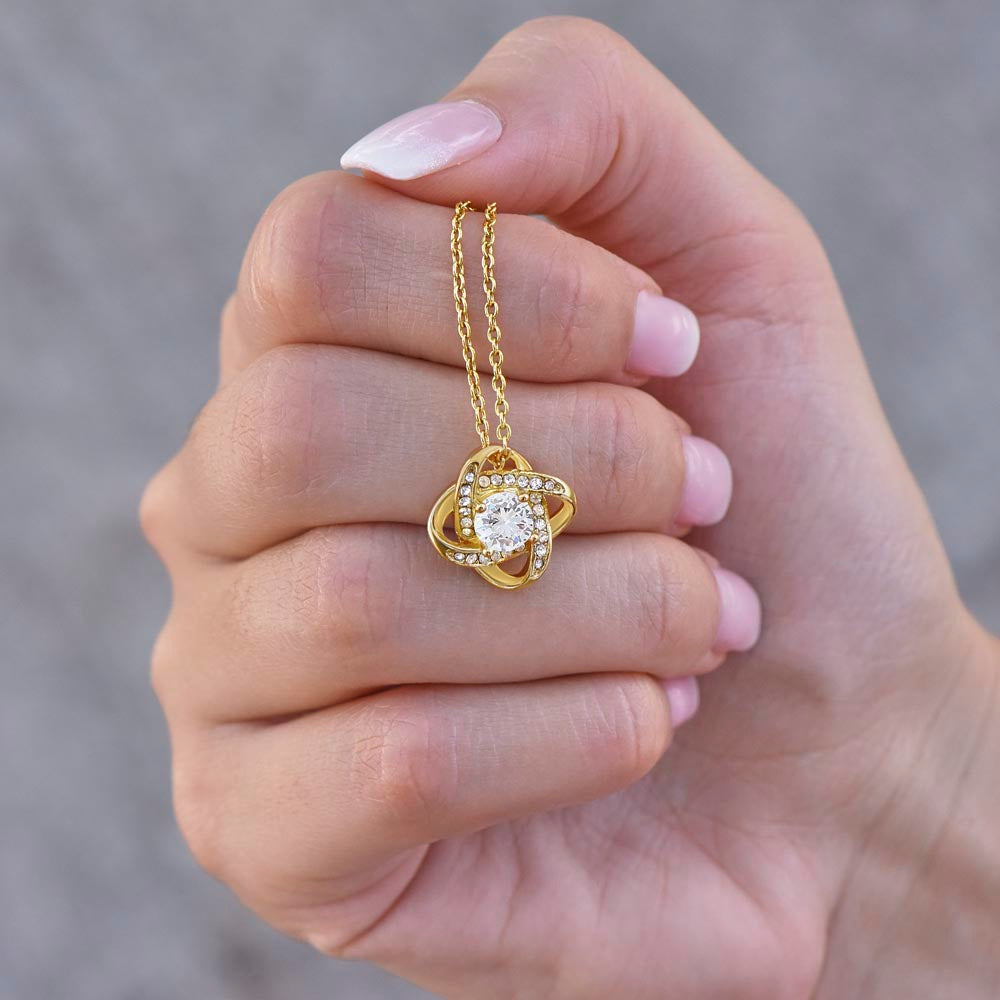 LoveKnot Gold Necklace