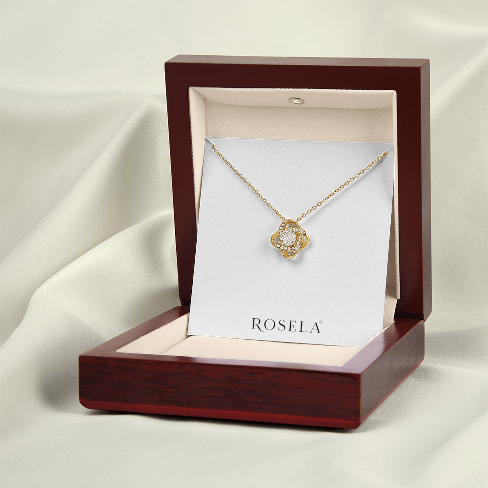 LoveKnot Gold Necklace