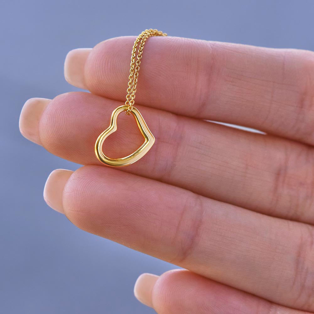 Gold Heart Necklace
