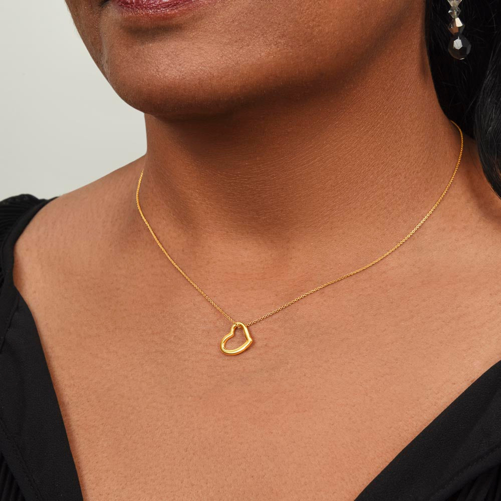 Gold Heart Necklace