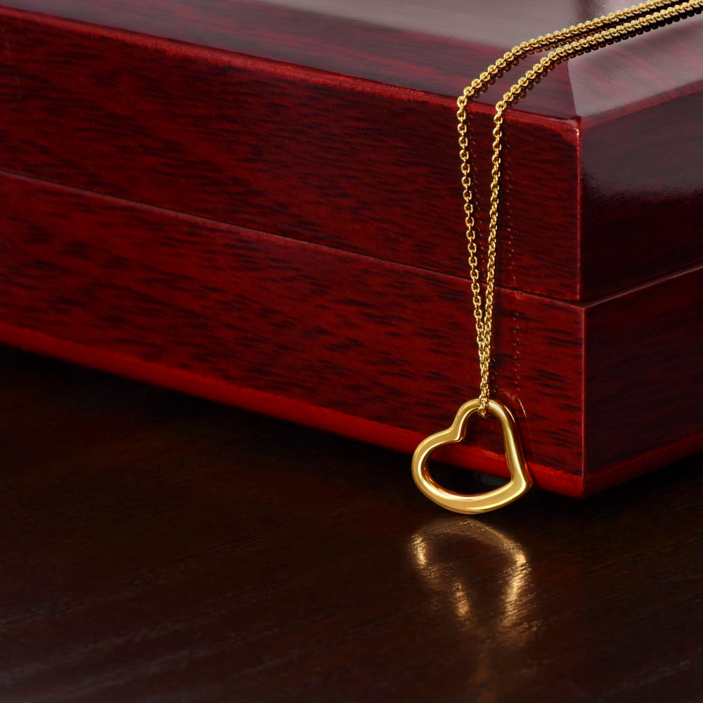 Gold Heart Necklace