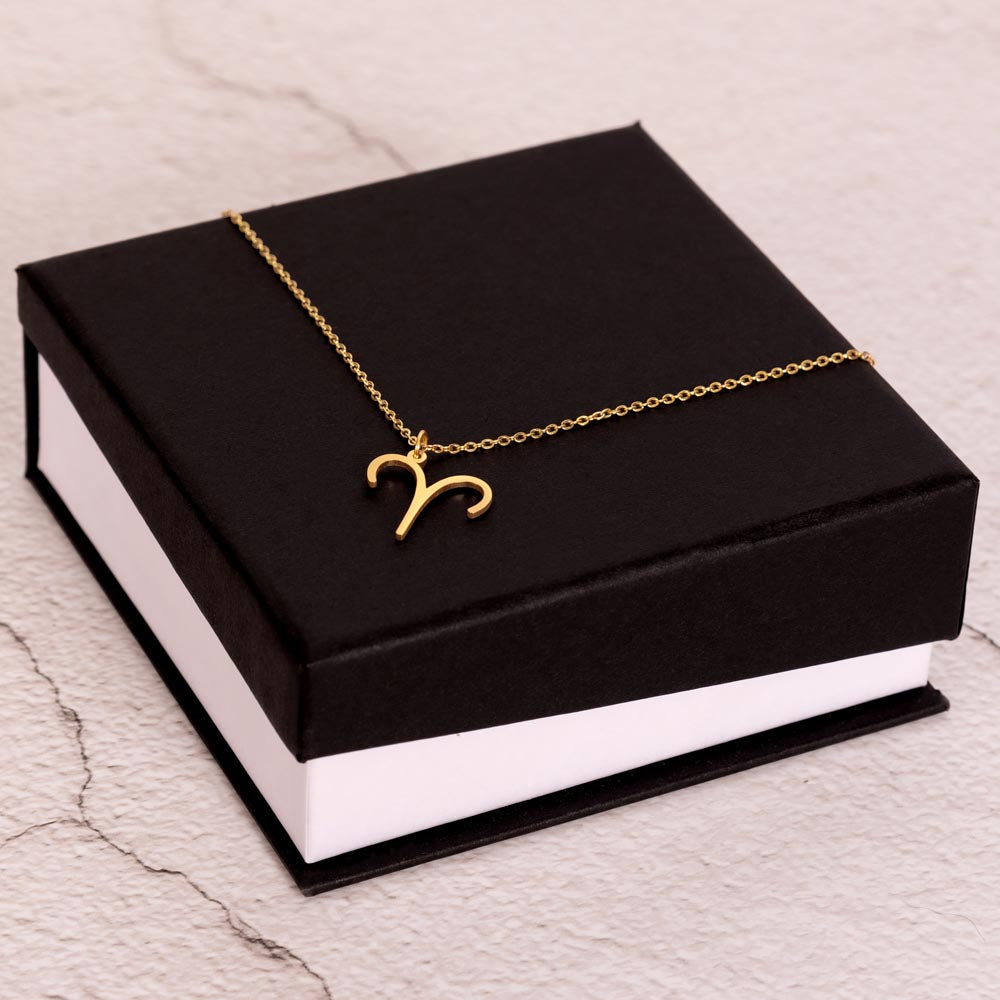 Aries Gold Necklace