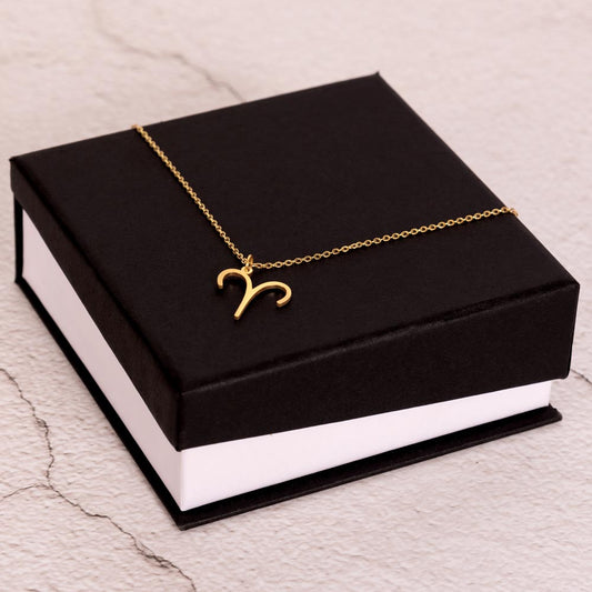 Aries Gold Necklace