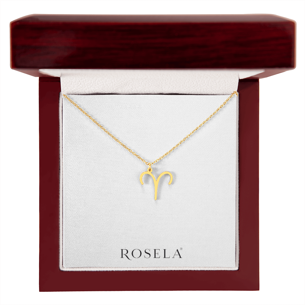 Aries Gold Necklace