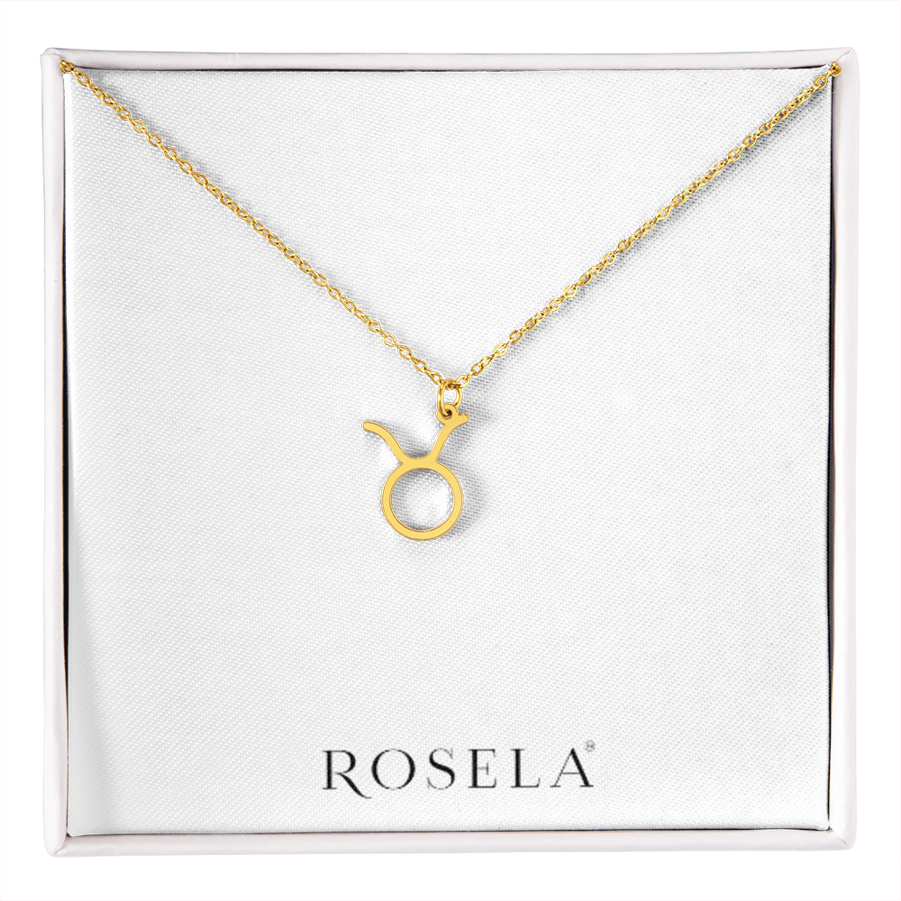 Taurus Gold Necklace