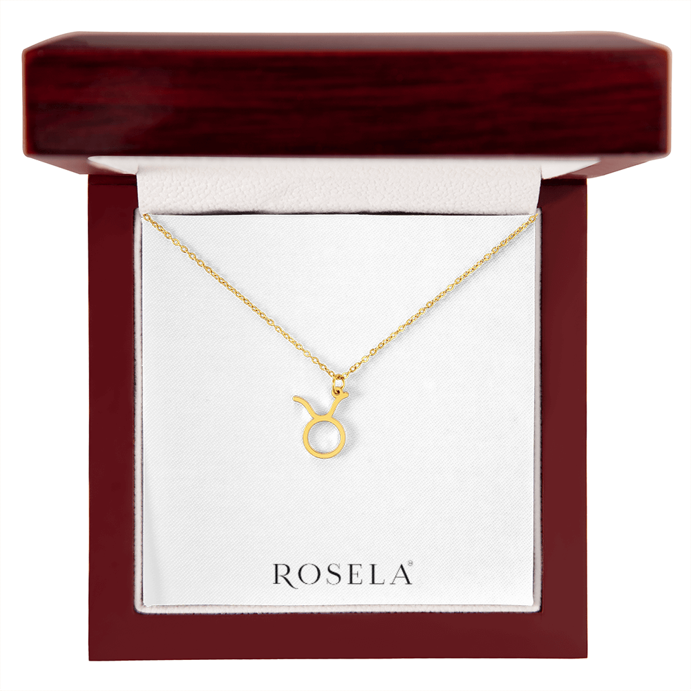 Taurus Gold Necklace