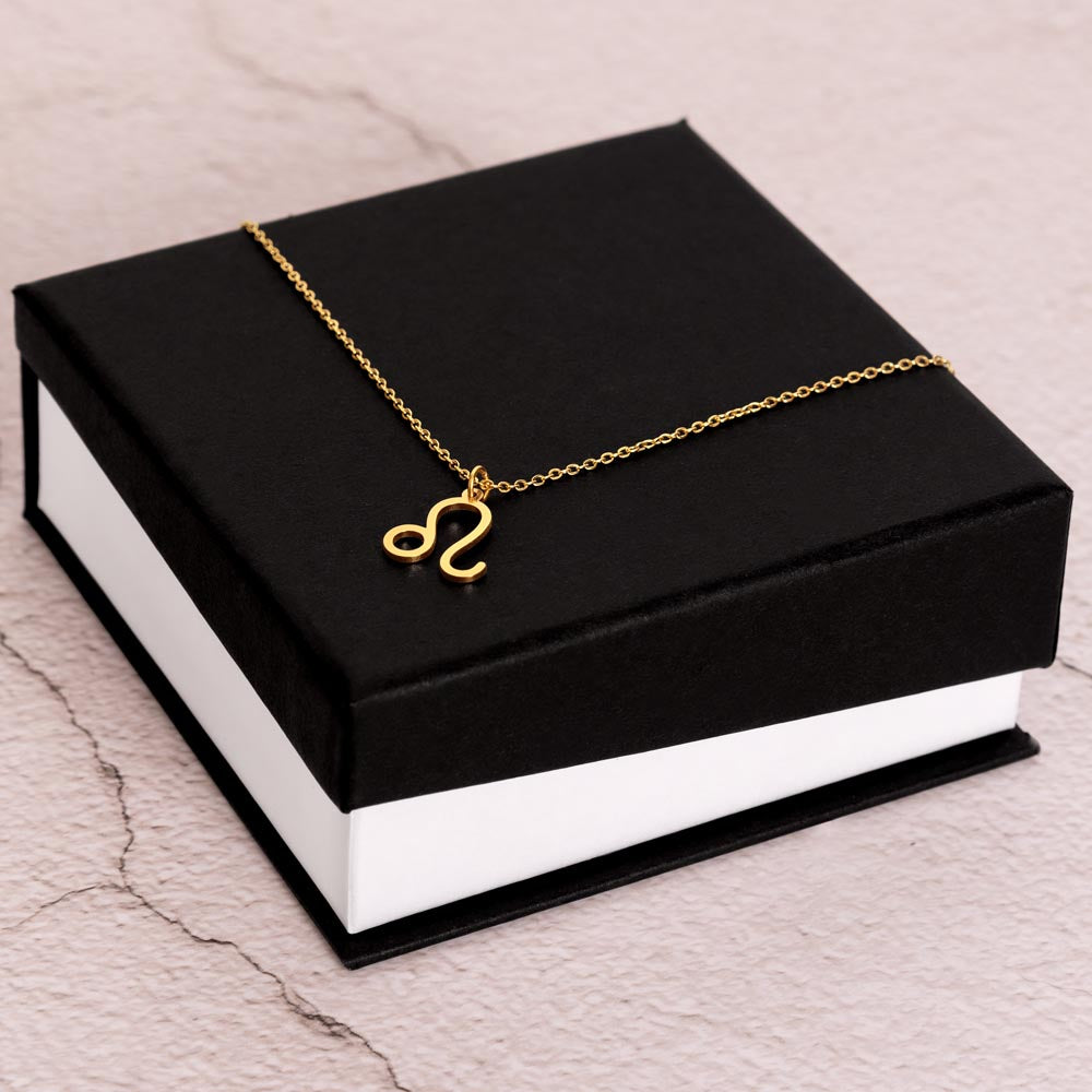 Leo Gold Necklace