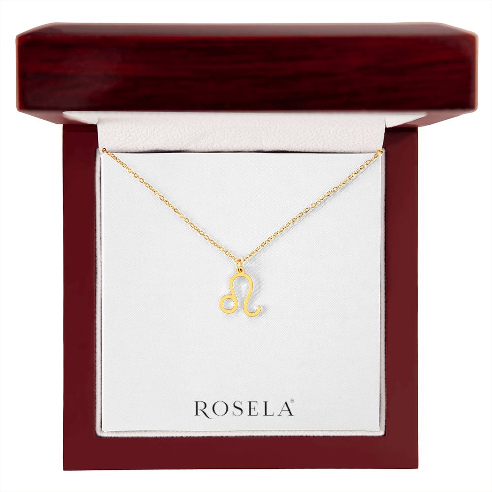 Leo Gold Necklace