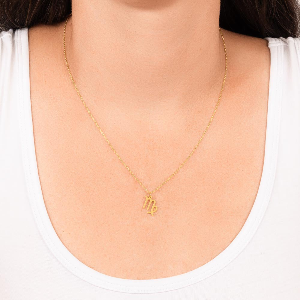 Virgo Gold Necklace