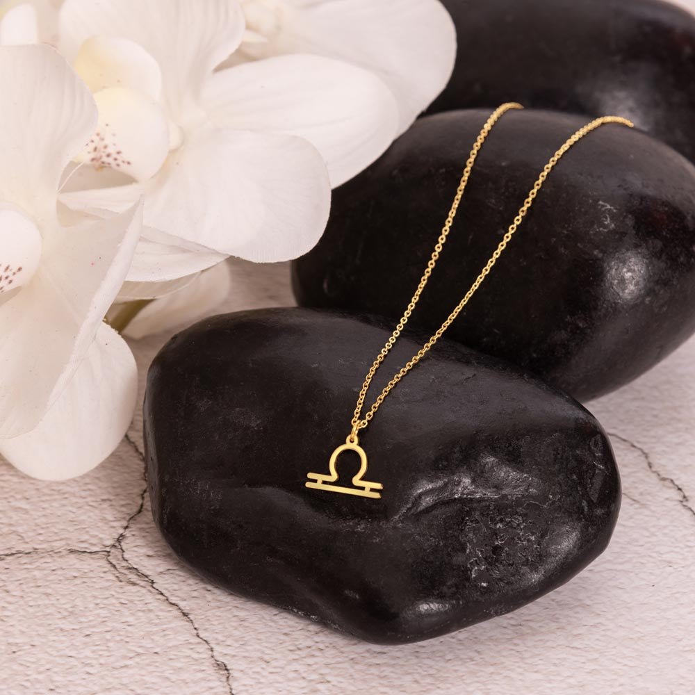 Libra Gold Necklace