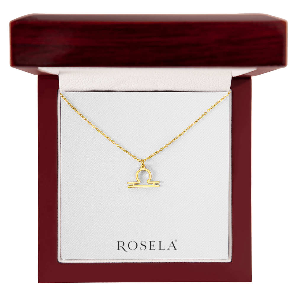 Libra Gold Necklace