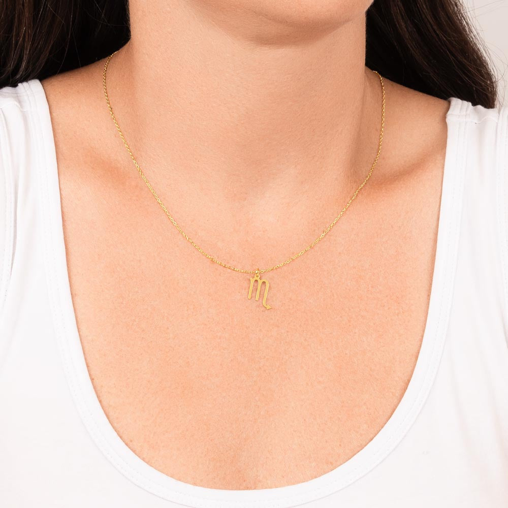 Scorpio Gold Necklace