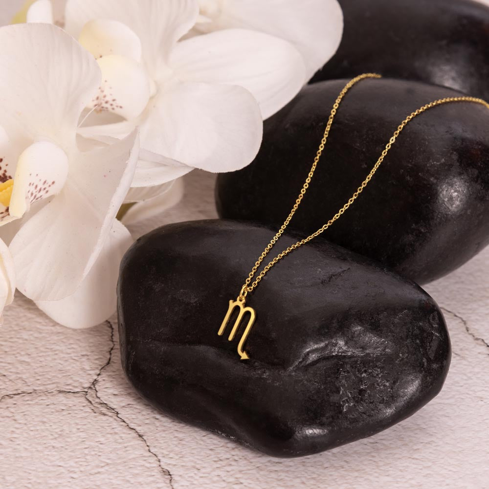 Scorpio Gold Necklace