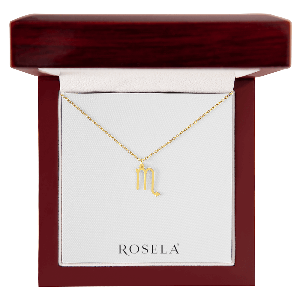 Scorpio Gold Necklace