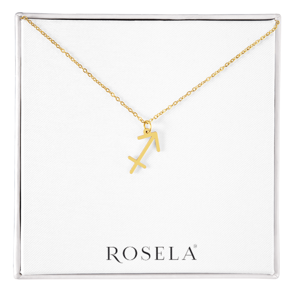 Sagittarius Gold Necklace