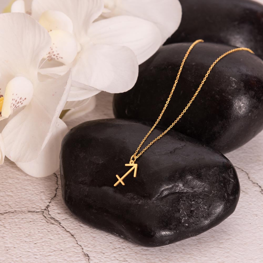 Sagittarius Gold Necklace