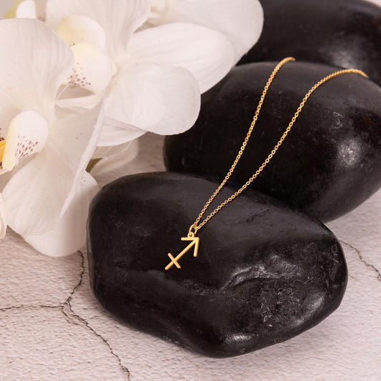 Sagittarius Gold Necklace