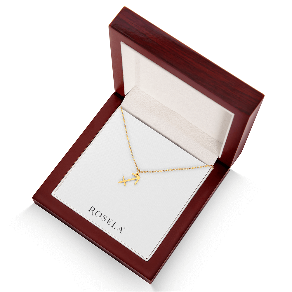Sagittarius Gold Necklace