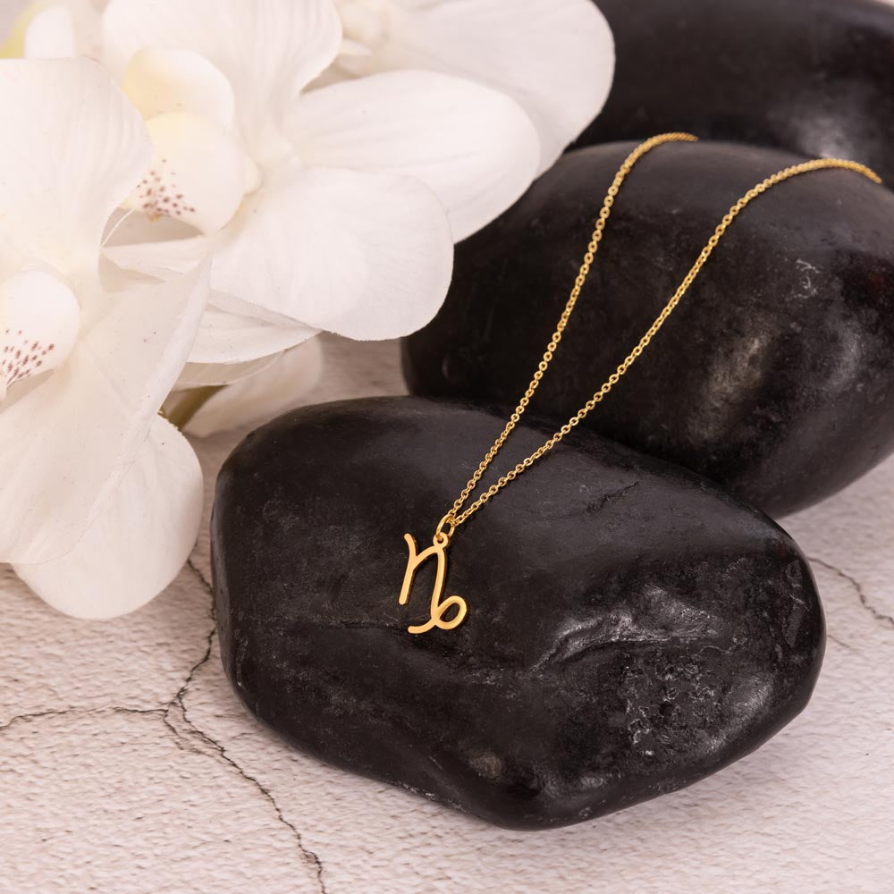 Capricorn Gold Necklace