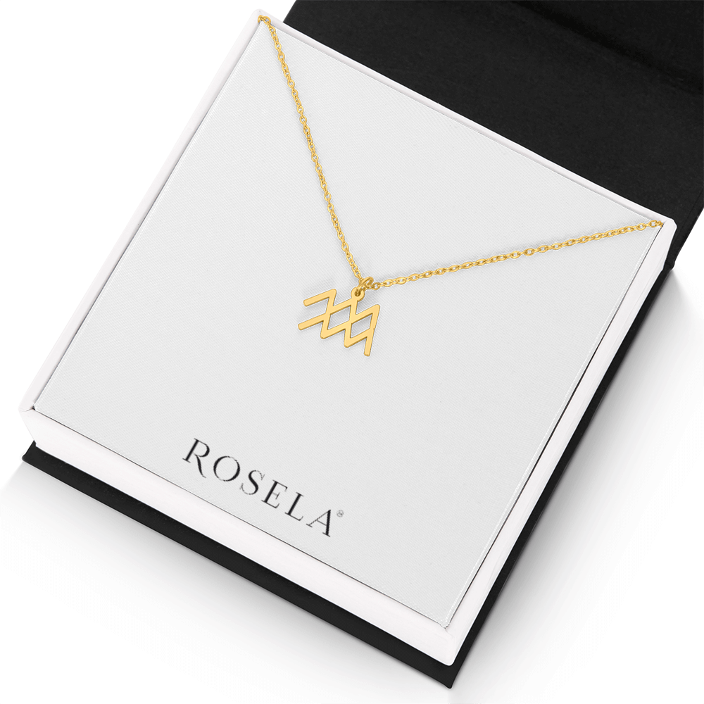 Aquarius Gold Necklace