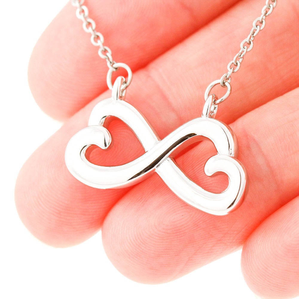 Endless Love White Gold Necklace