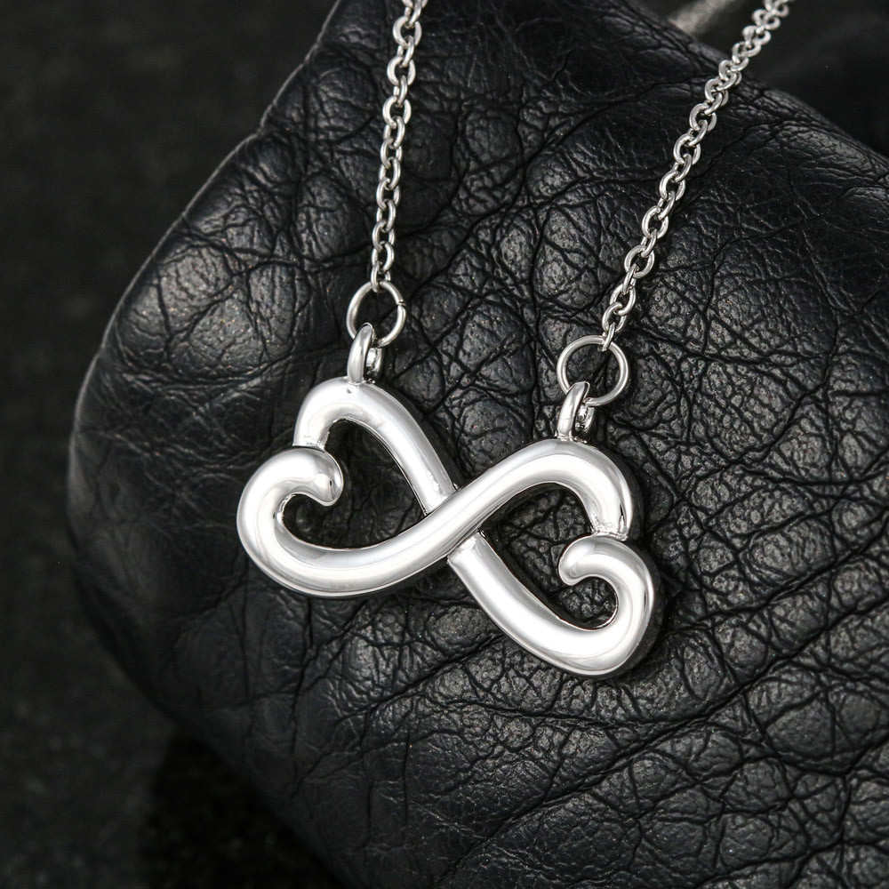 Endless Love White Gold Necklace