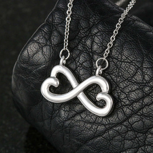 Endless Love White Gold Necklace