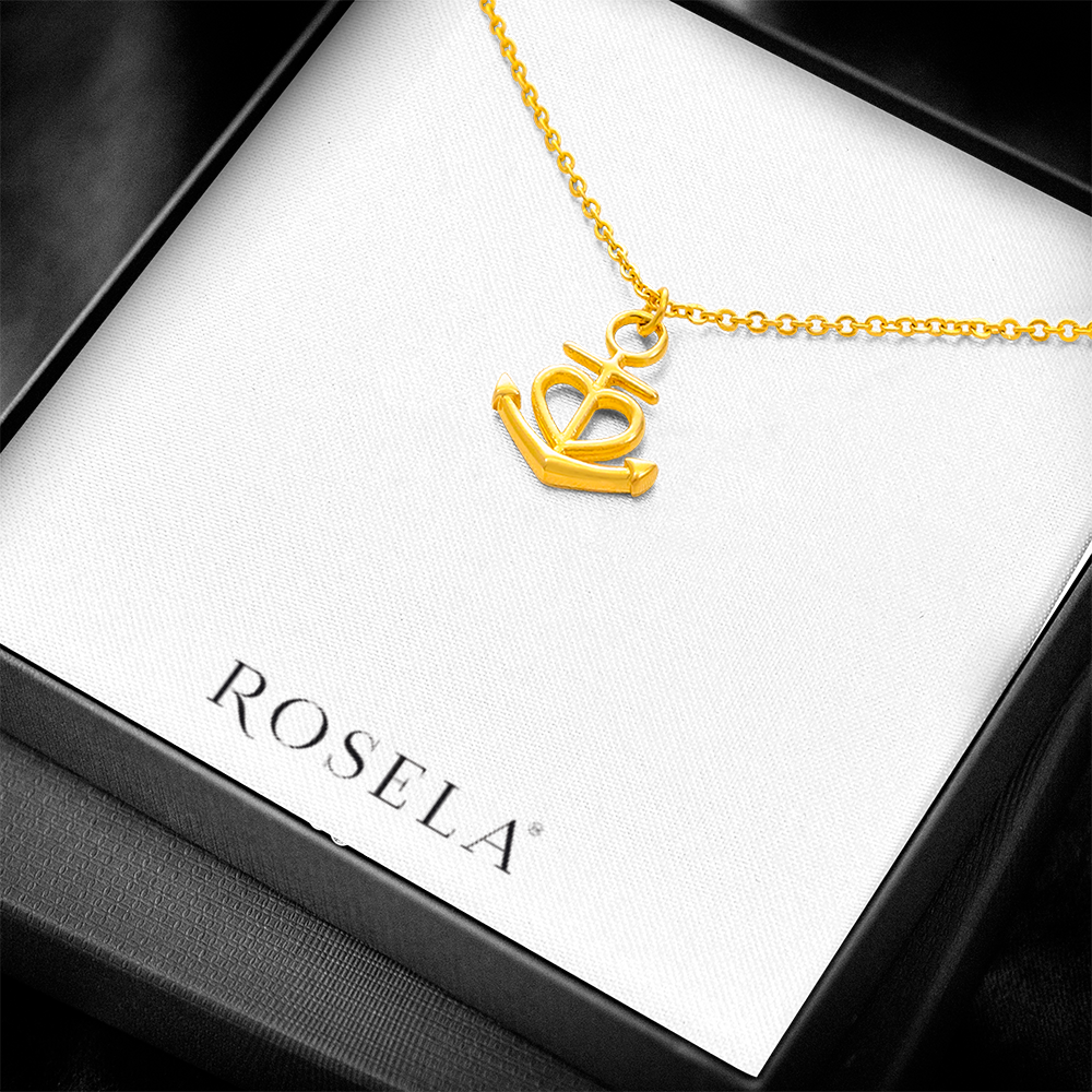 Anchor Gold Necklace
