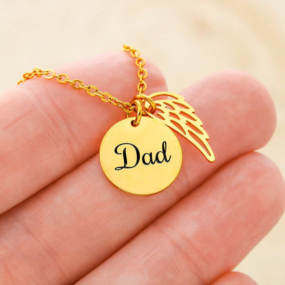 Gold Dad Necklace