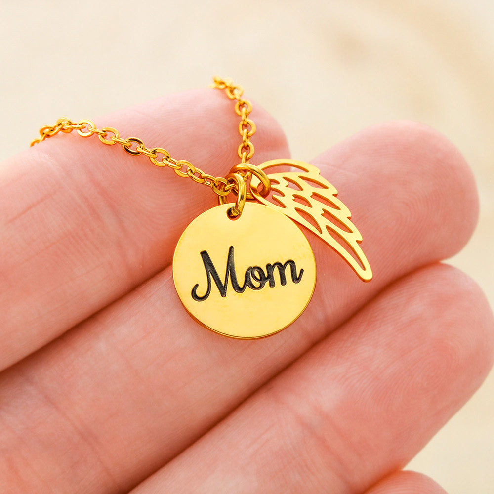 Gold Mom Necklace