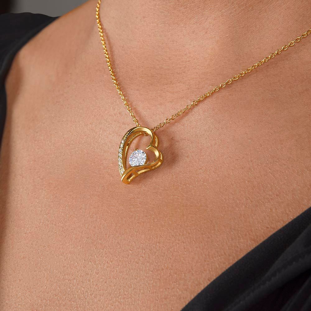 Forever Love Gold Necklace - Rosela