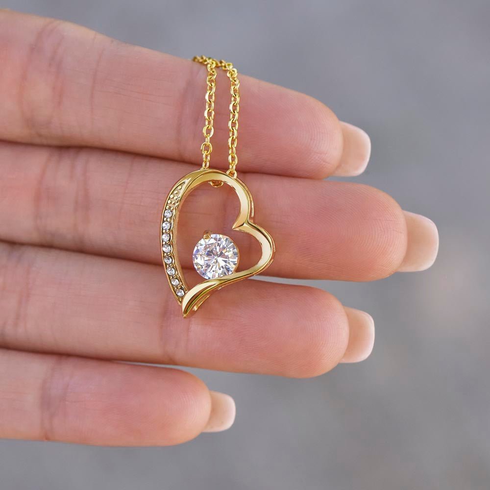 Forever Love Gold Necklace - Rosela